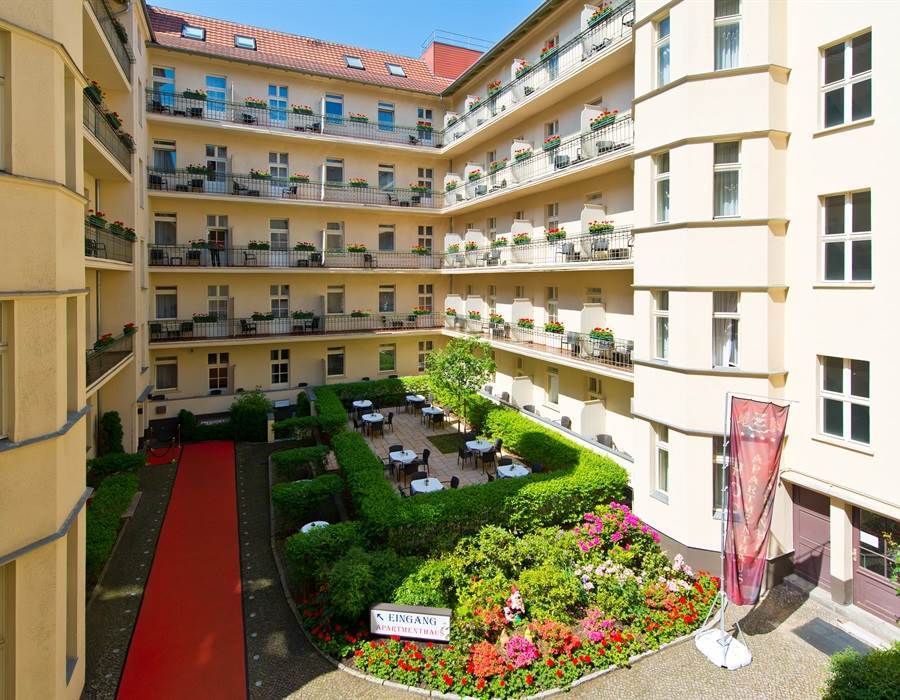 Hotel&apartamentos Zarenhof Berlin Prenzlauer Berg Exterior foto
